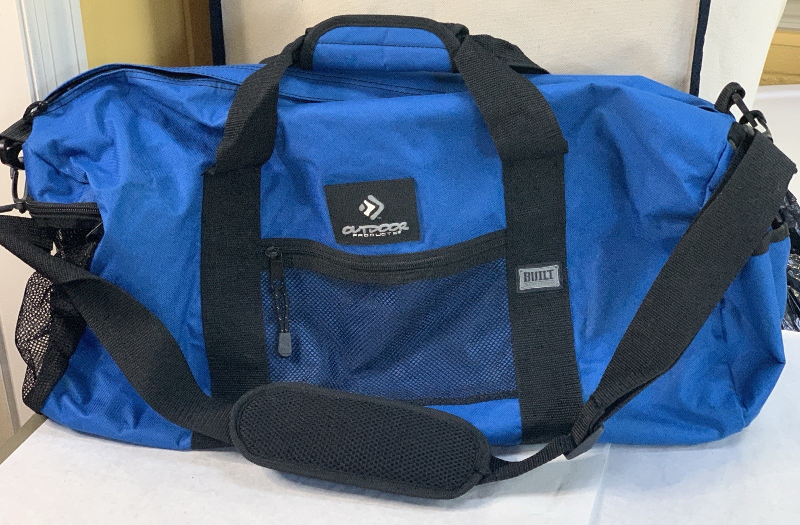 Outdoor Products 23″ Blue Duffel Travel Gym Bag Strap Grip Handle