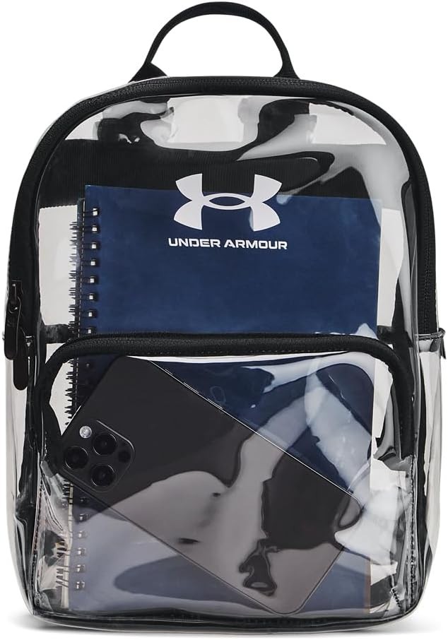 Under Armour Unisex-Adult Loudon Clear Backpack (960) Clear/Black/White OSF Most