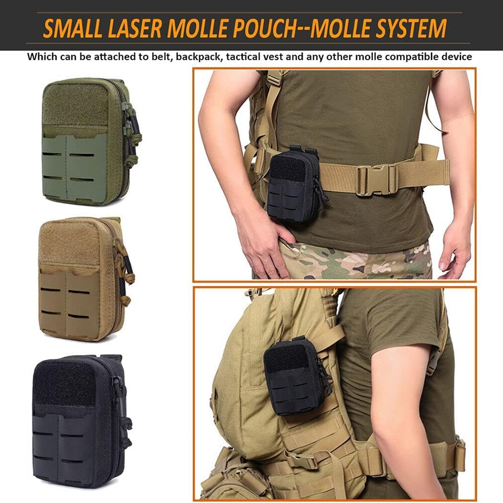 Tactical Multi-Purpose EDC Utility Duty Belt Pouch Waterproof Tool Organizer Bag