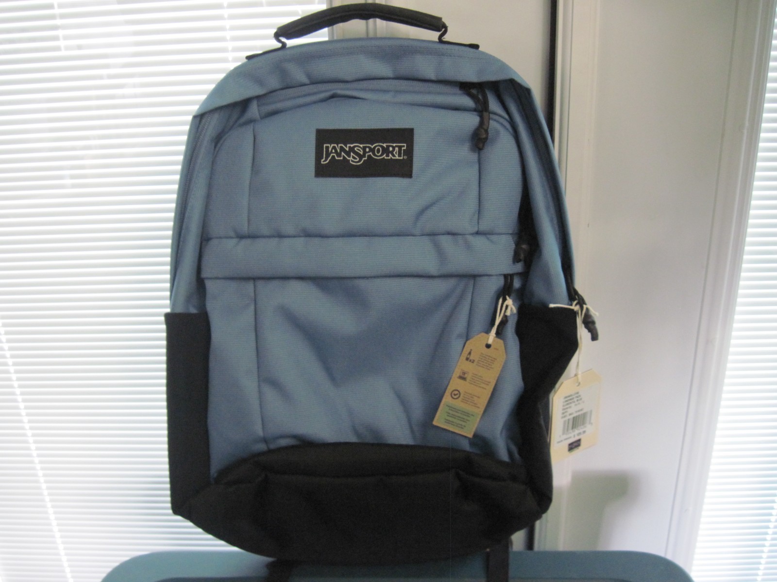 JanSport Landings Pack Elemental Blue Backpack NEW #5