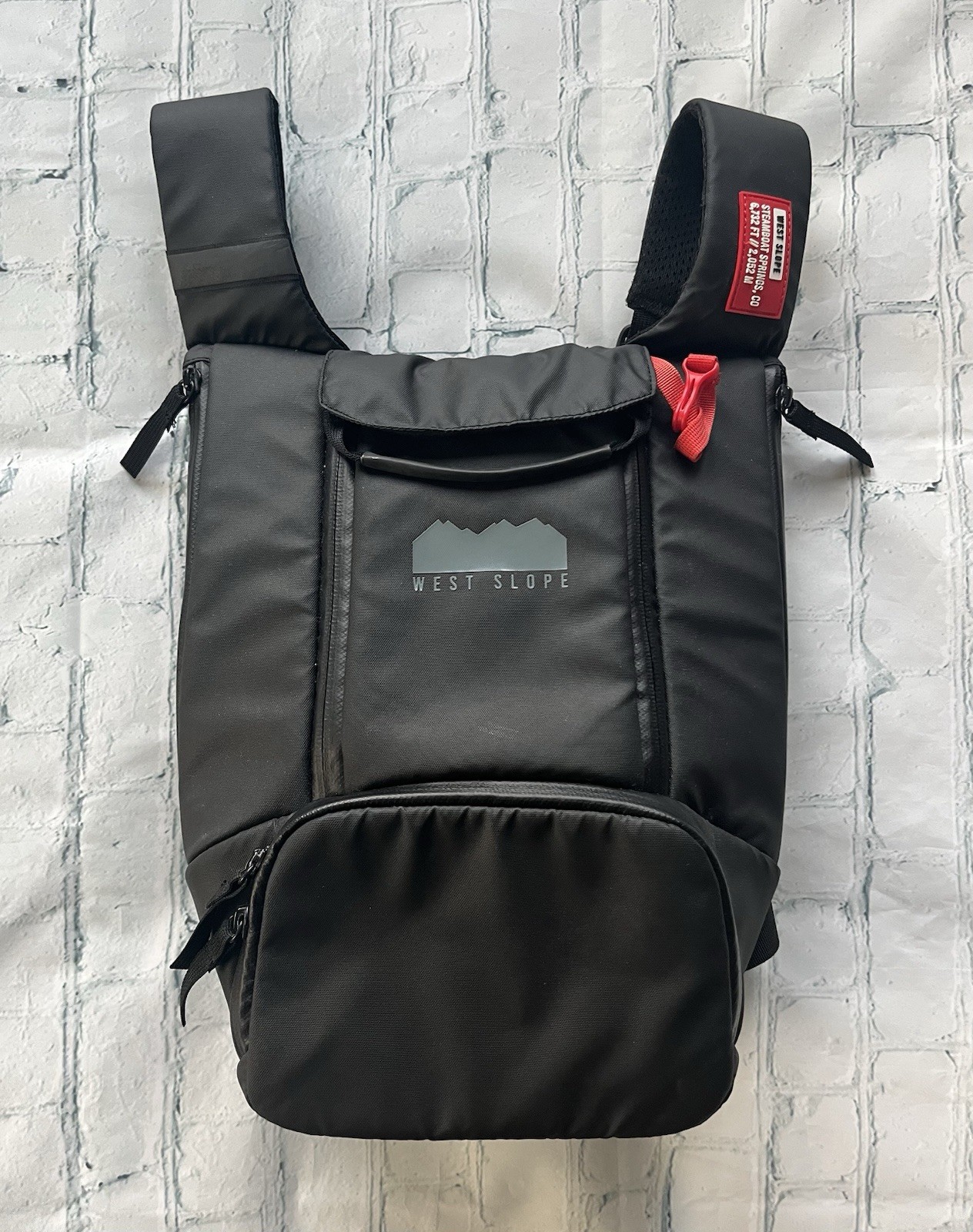 West Slope Chest Pack Black Steamboat Springs Colorado Hiking Outdoors Active