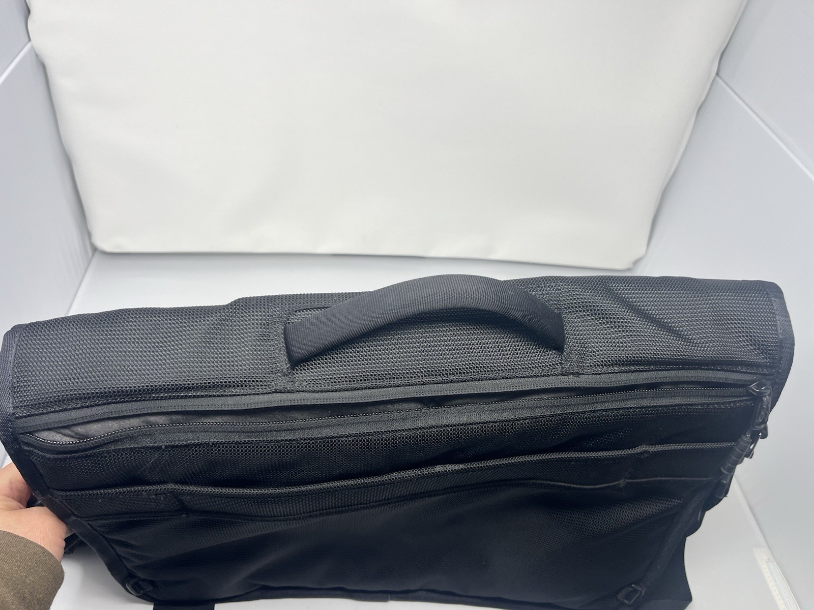 Tesla Logo Timbuk2 Executive Messenger Bag Laptop Briefcase Electric Cars Elon
