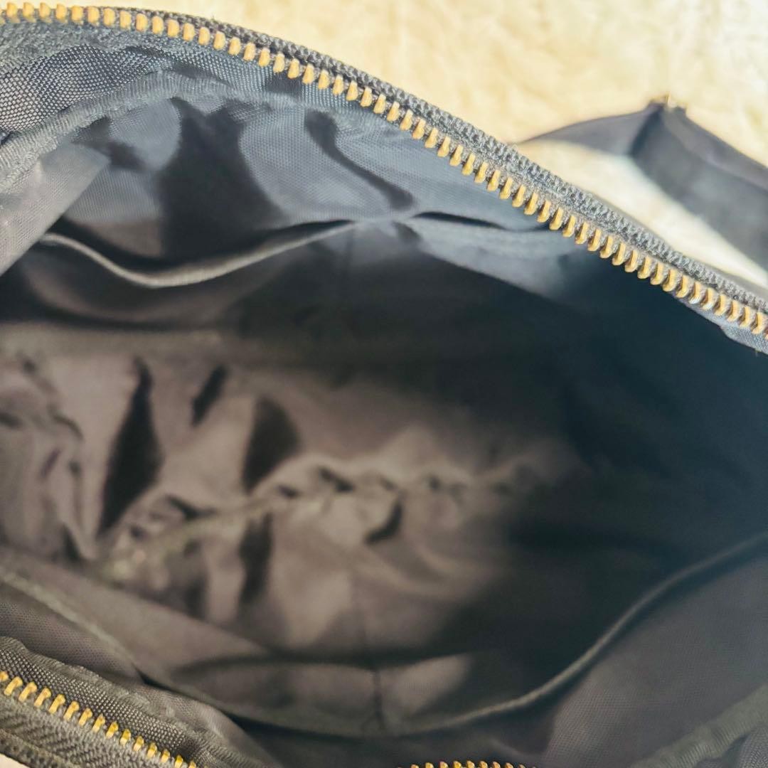 Authentic PORTER x EXILE iD Shoulder Bag Black Men’s Leather 23cm x 39cm x 9cm D