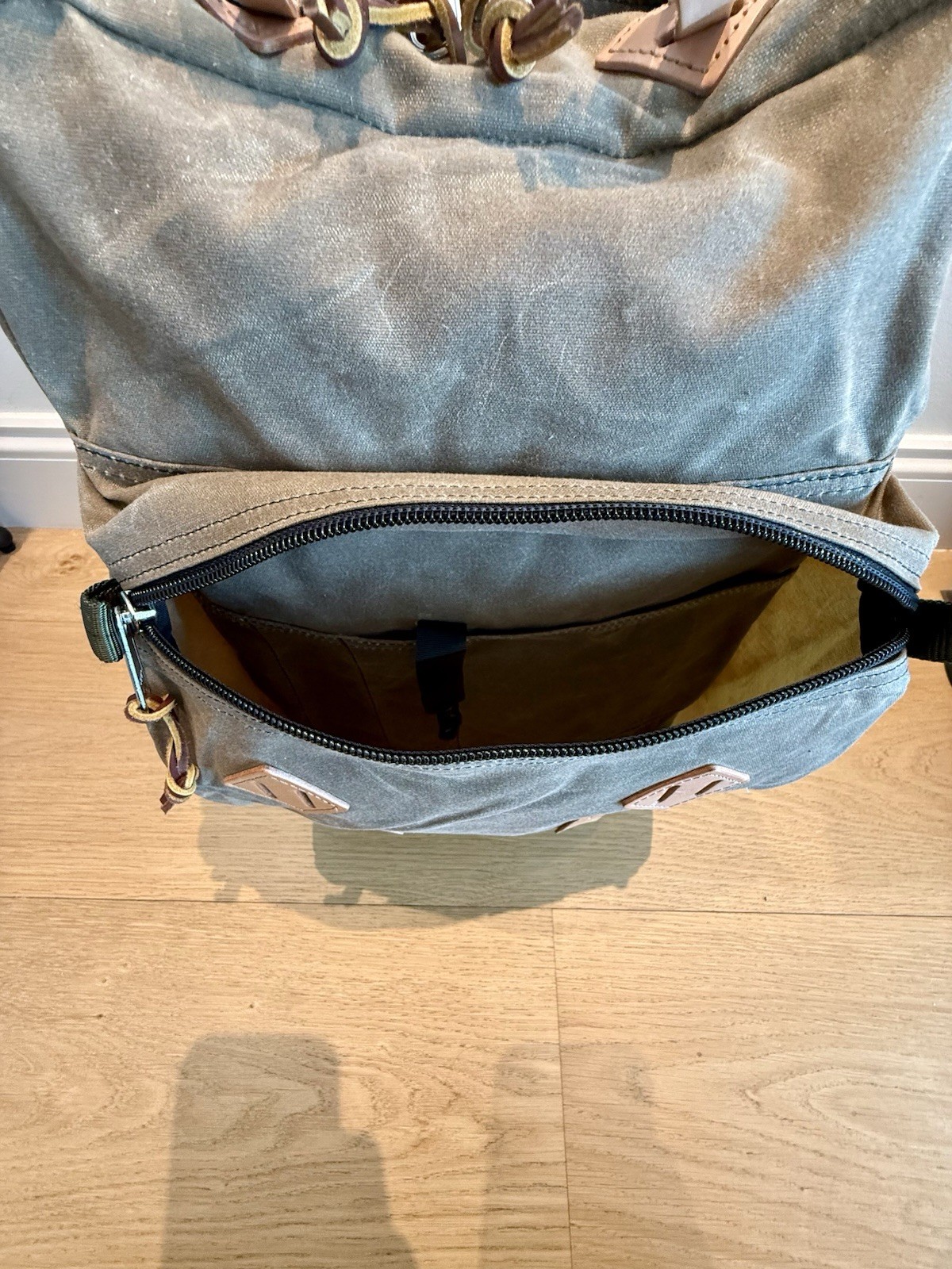 New Epperson Mountaineering Day Pack Backpack Duck Canvas Made In USA