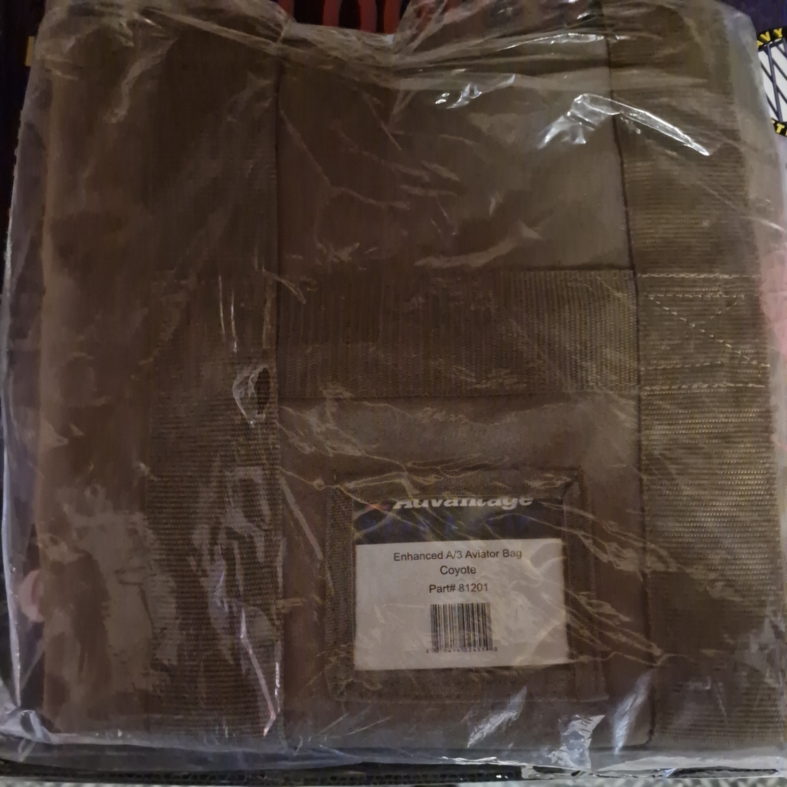 Advantage Enhanced Aviator Kit Bag- Coyote Brown Airmen Style Bag