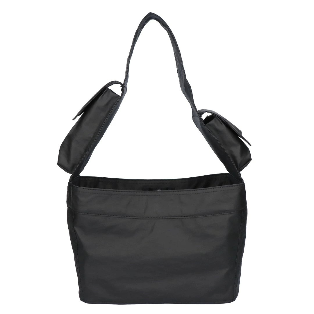 Yhoji Yamamoto Y-3 Newspaper Tote Bag, Size S, KE5028, Black