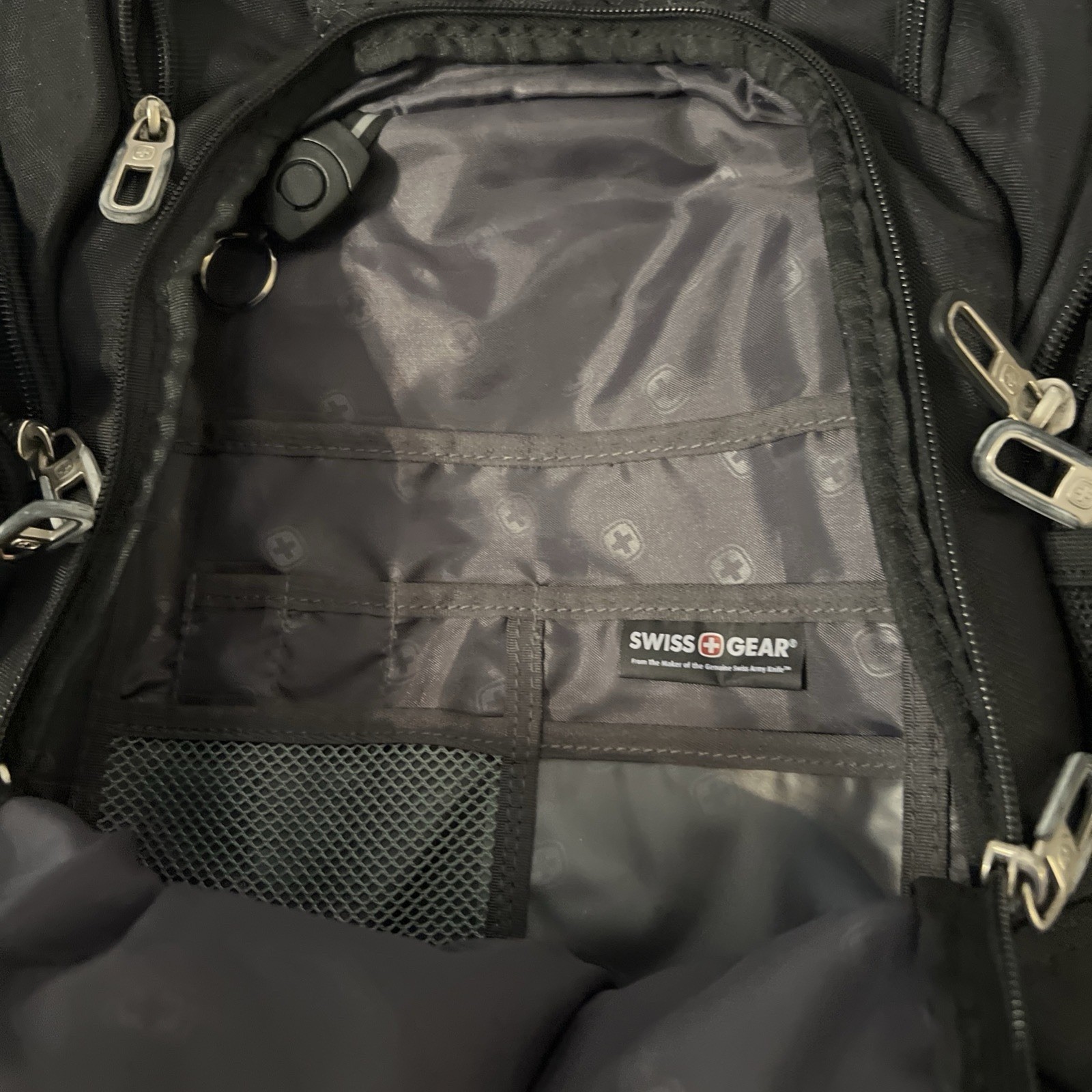 Swiss Gear Black Scan Smart Backpack/Computer Bag