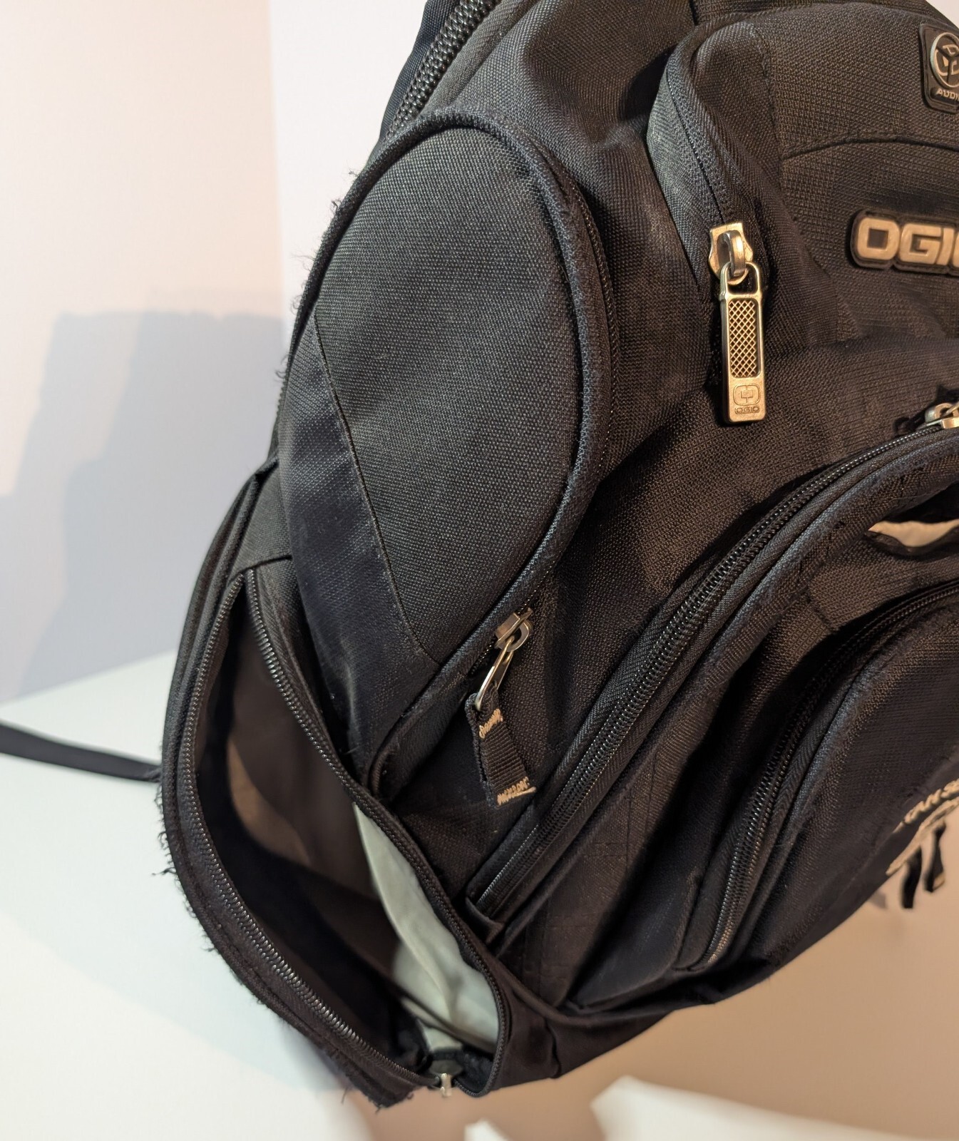 Union Pacific Ogio Mastermind Backpack, Black, Embroidered Logo, Utah, Railroad