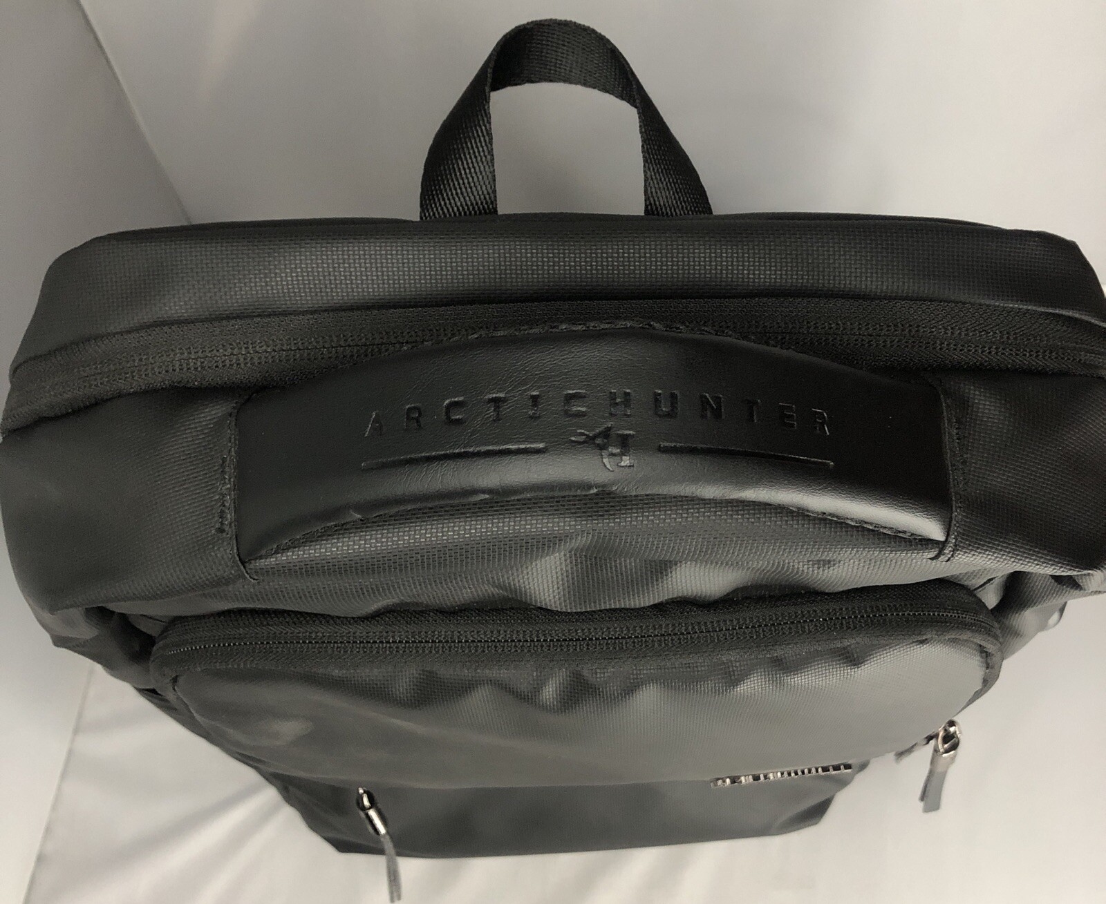 ARCTIC HUNTER Black Backpack Laptop Bag Business Travel School Comfort *READ*