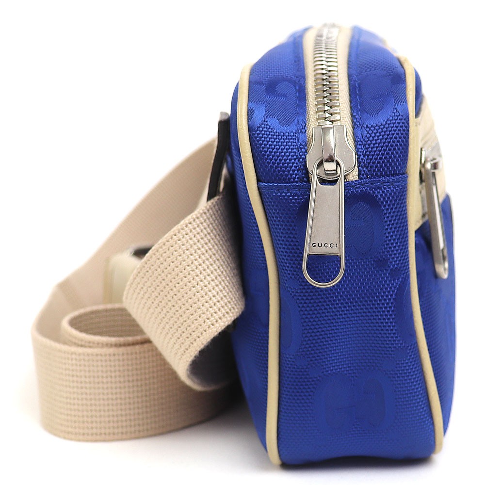 Gucci Off The Grid Belt Bag Blue Crossbody Sling Shoulder Bag