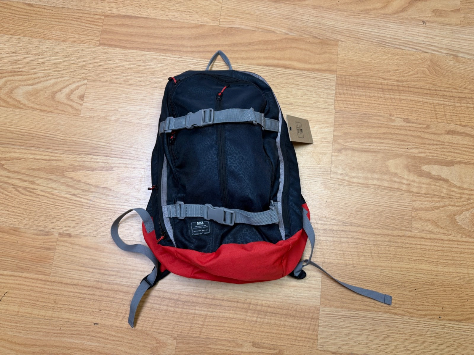 Nike SB Skateboarding Pack Book bag Elephant Print Dunk Sportswear Travel Pack