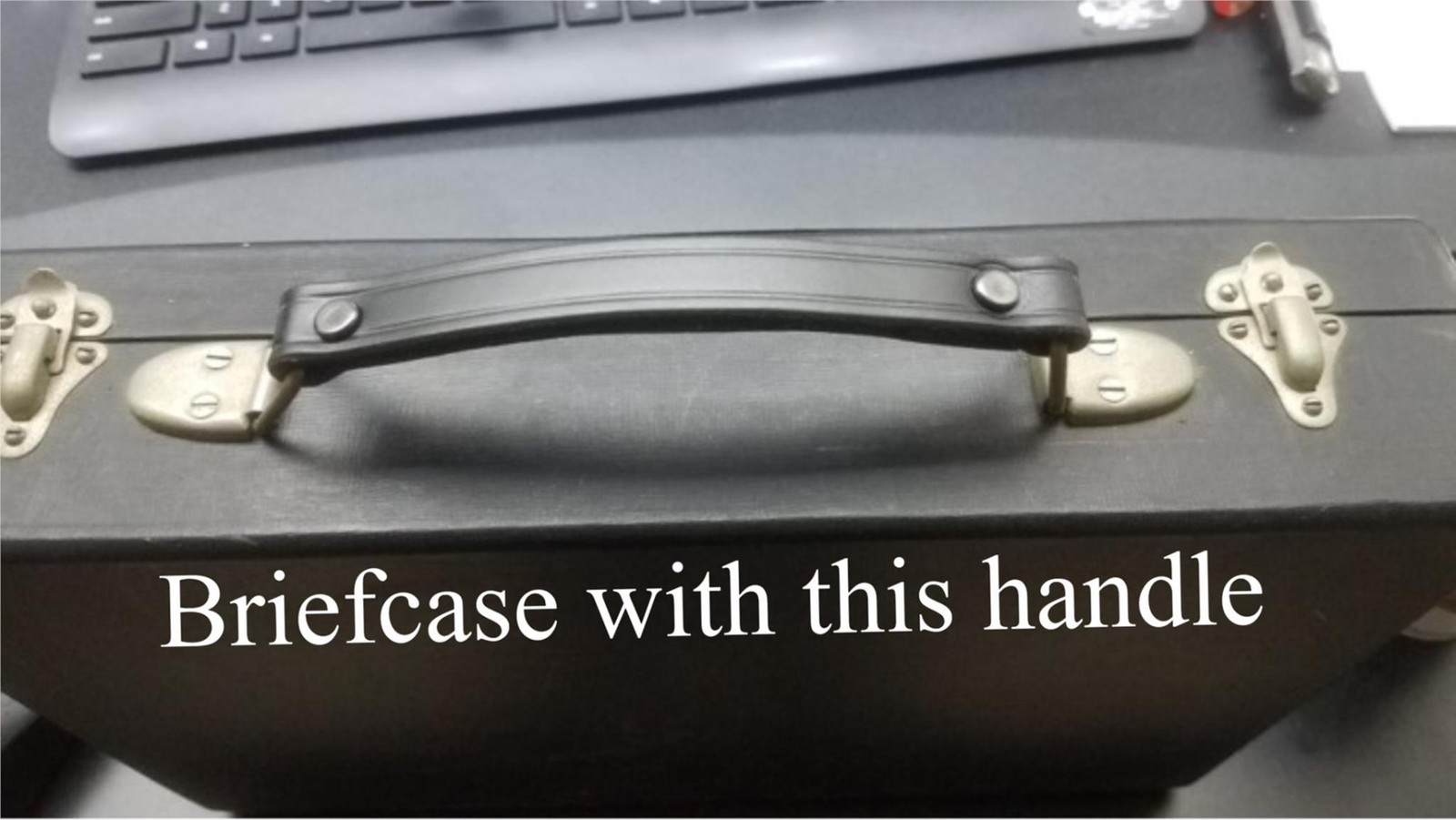 Multipurpose Sturdy Leather Replacement Handle Luggage Briefcase Instrument Case