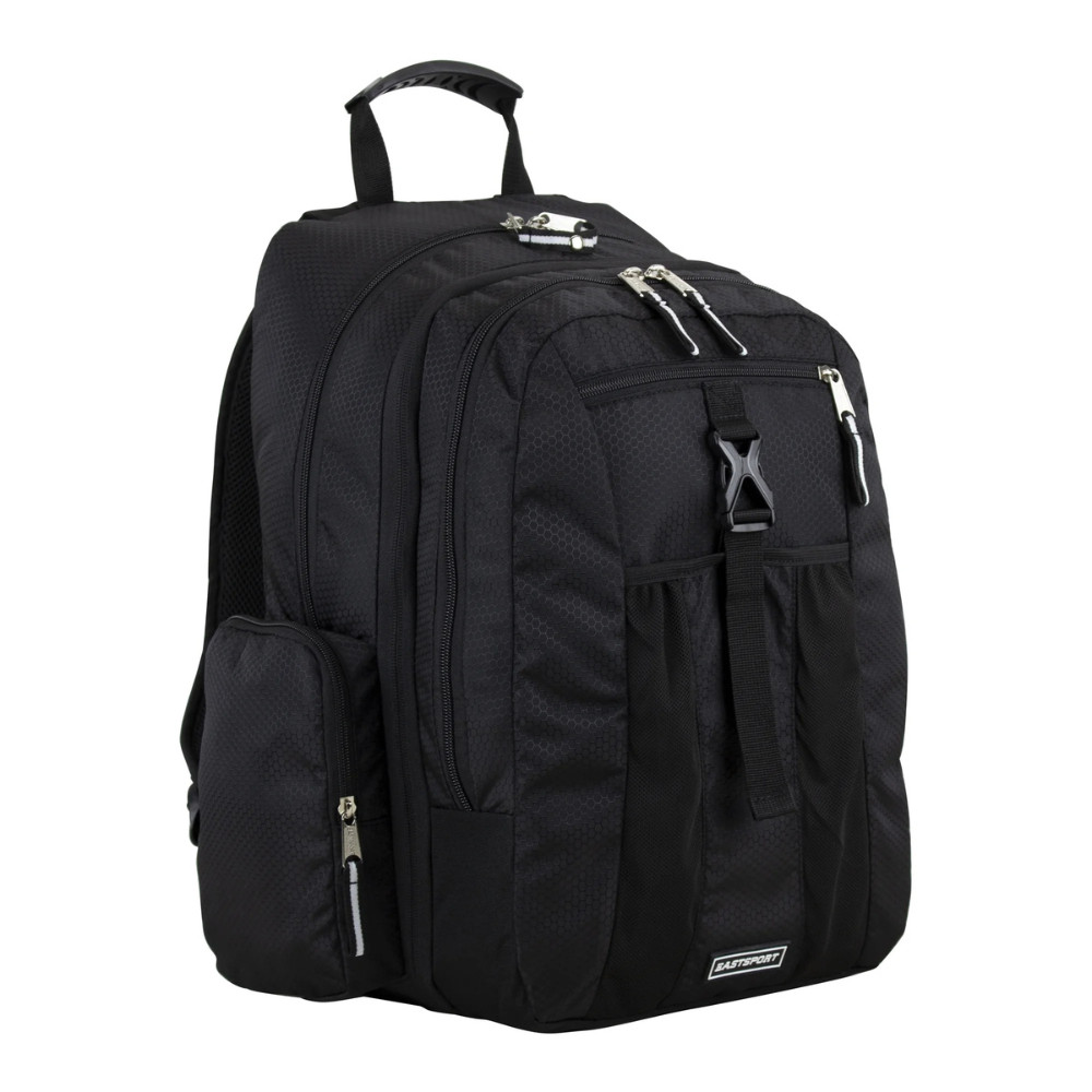 Eastsport Unisex 19″ Expandable Backpack, Padded Laptop Sleeve, Recycled Fabric