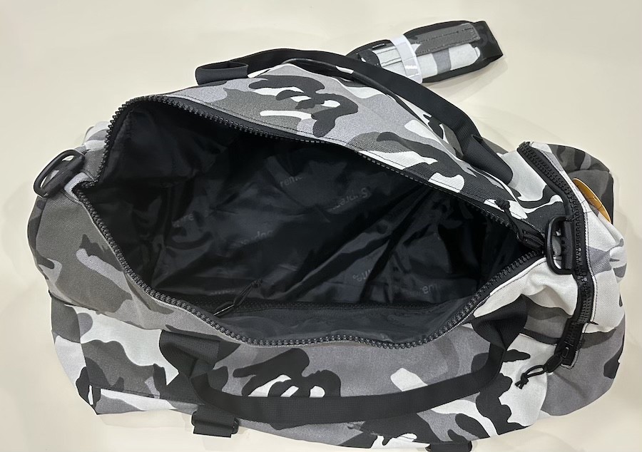 NEW Supreme SS25 Duffle Bag Snow Camo Cordura