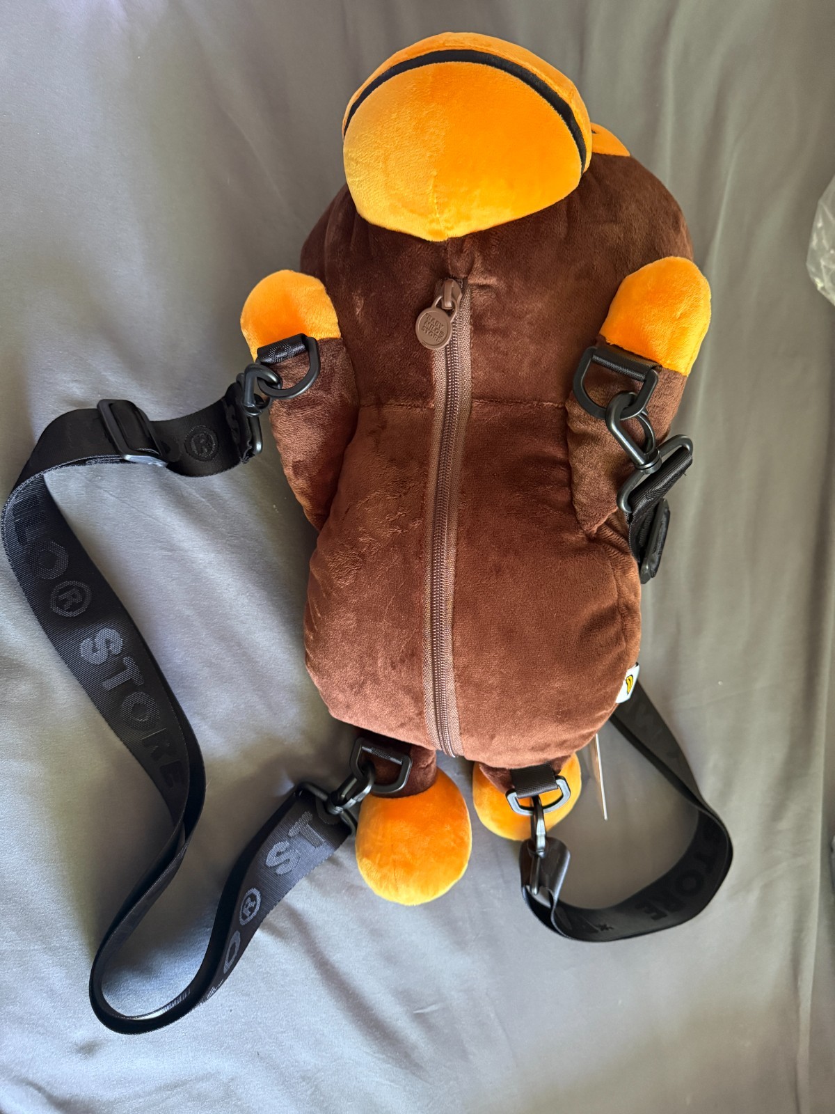 A Bathing Ape BAPE Baby Milo Medium Plush Backpack NEW IN BAG w/tags