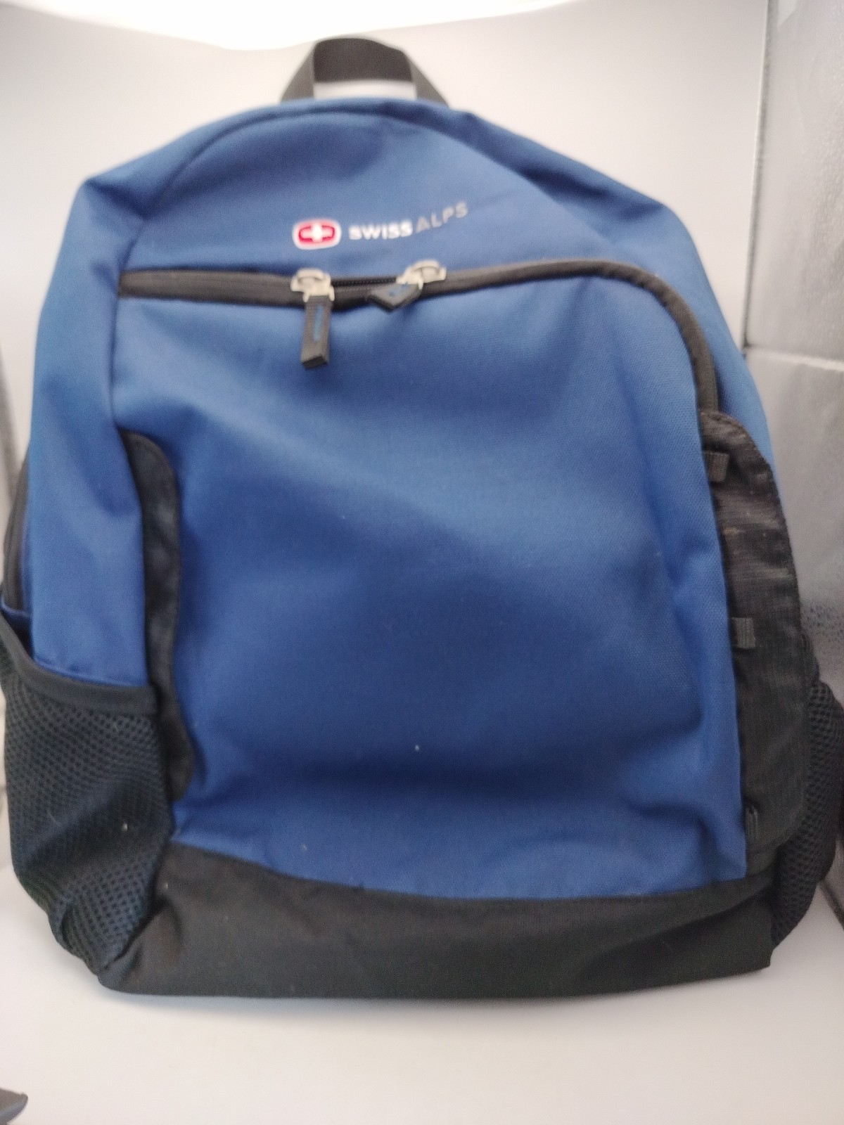 SwissGear Blue Laptop Backpack Airflow Mesh School Travel Bag D Ring