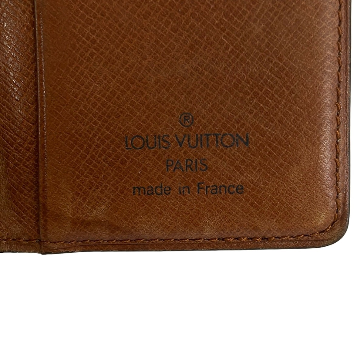 Authentic LOUIS VUITTON Pochette Cart Visite M56362 Card Case Canvas From Japan