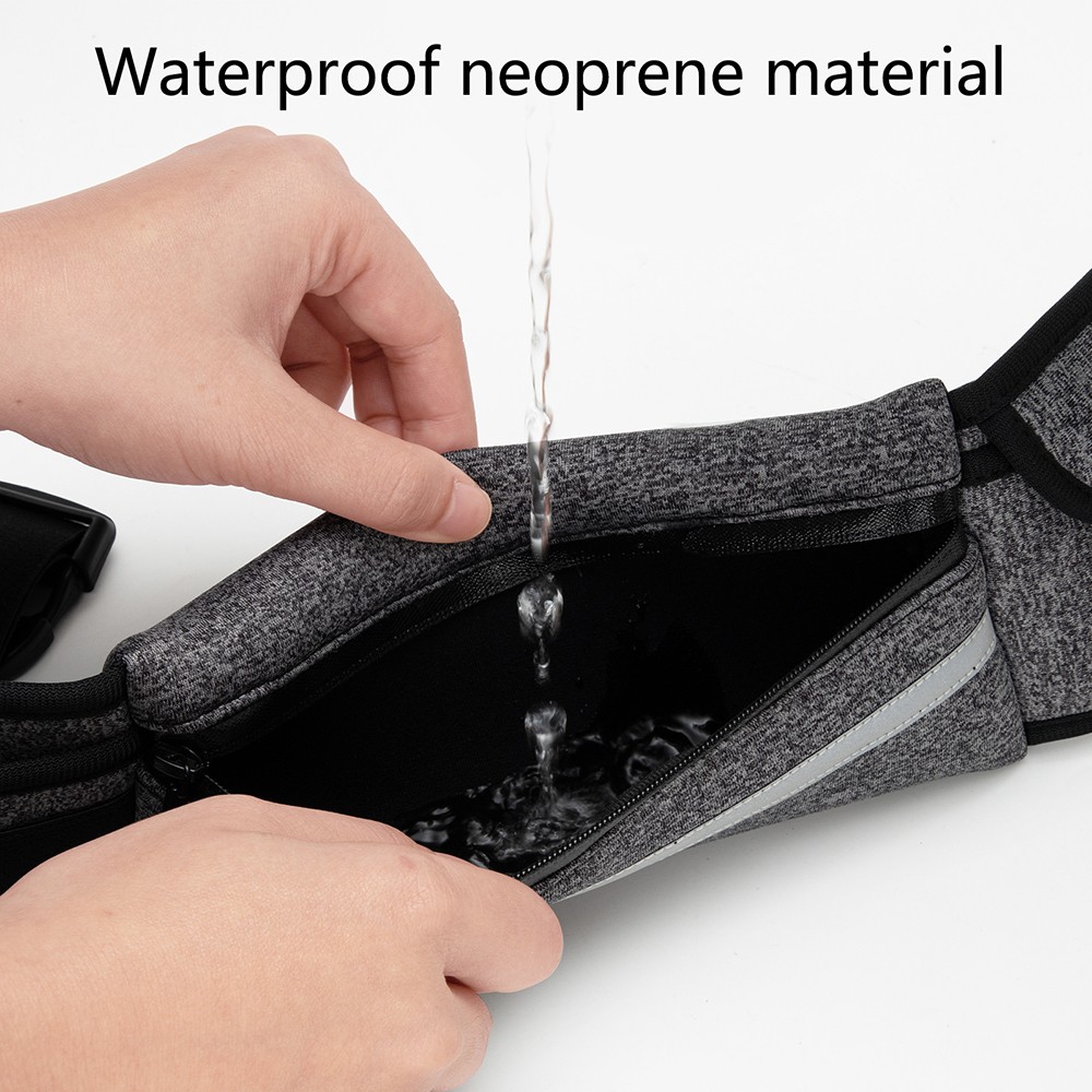 Waterpoof Running Bum Bag Fanny Pack Travel Waist Belt Zip Hiking Sport Pouch