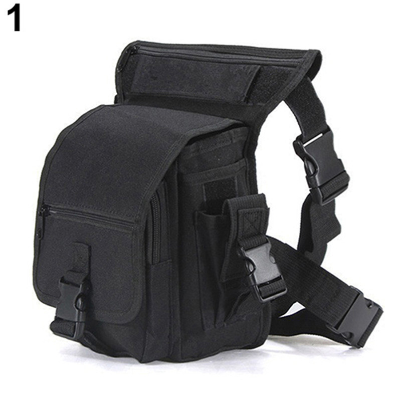 Drop Leg Bag for Men Metal Detecting Pouch Tactical Military Thigh Waist Pack