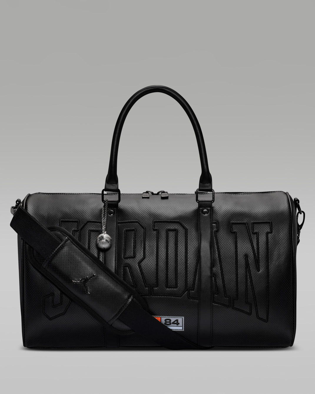 Nike Jordan Perforated Duffel Bag (25L) Black IR8410-010