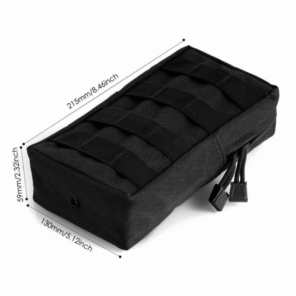 Tactical Molle Pouch EDC Multi-purpose Belt Waist Pack Bag Utility Phone Pocket