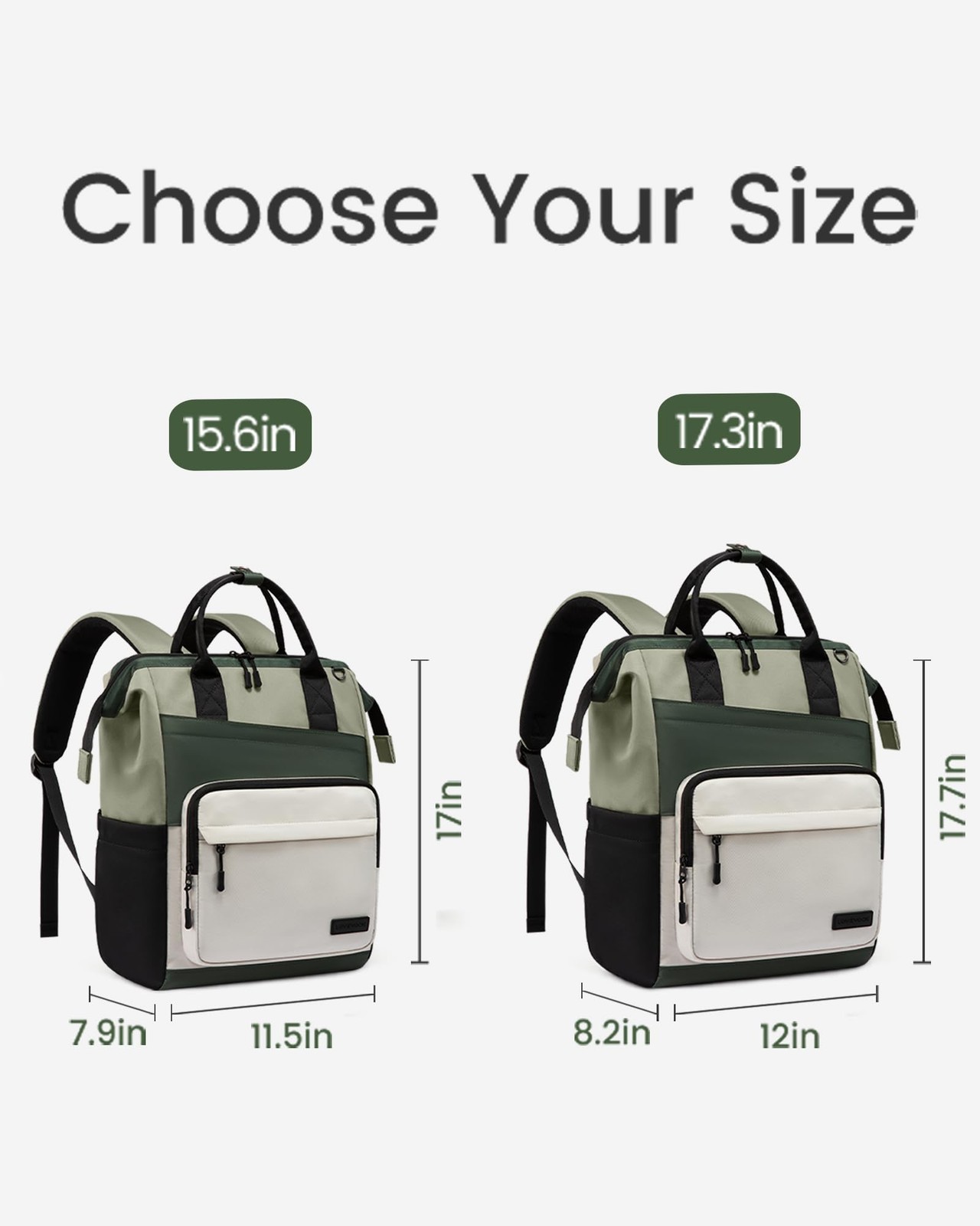 LOVEVOOK 15.6 Inch Laptop Backpack for Women, Water Resistant Travel Bag