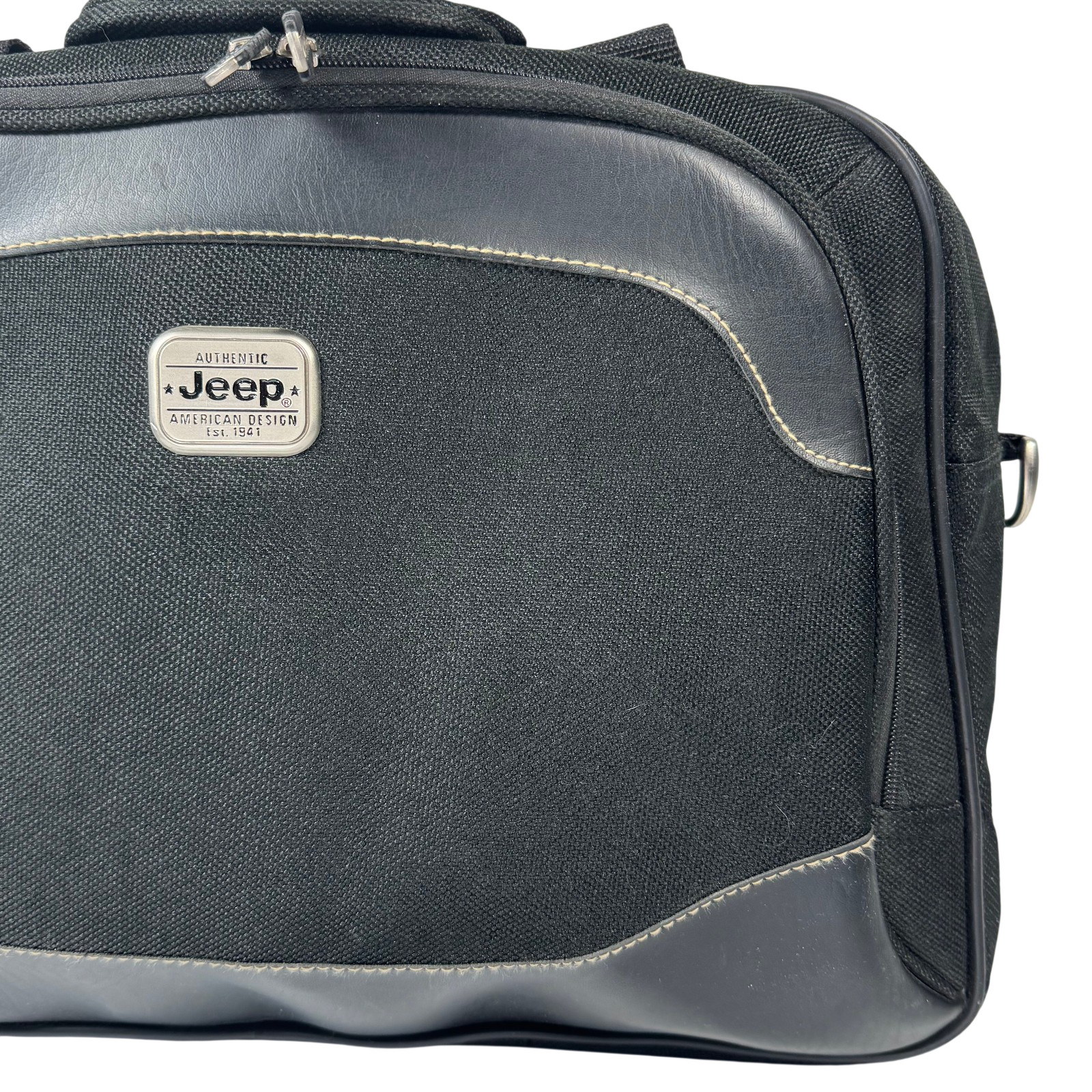 Authentic Jeep American Design Laptop Bag Briefcase Messenger Shoulder Strap