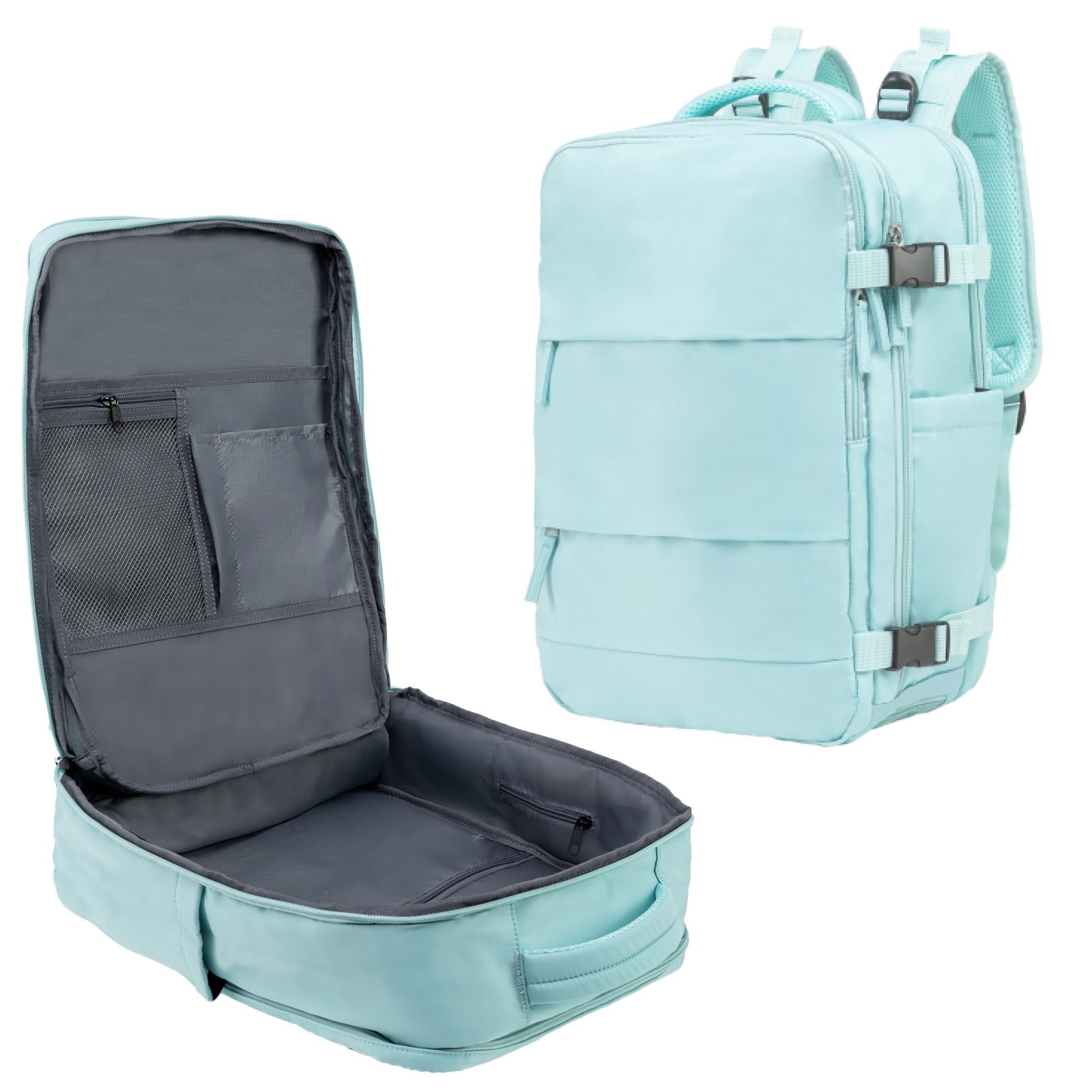(Not Made In China) Travel Backpack Airline Approved, Carry-On Underseat, Hol…