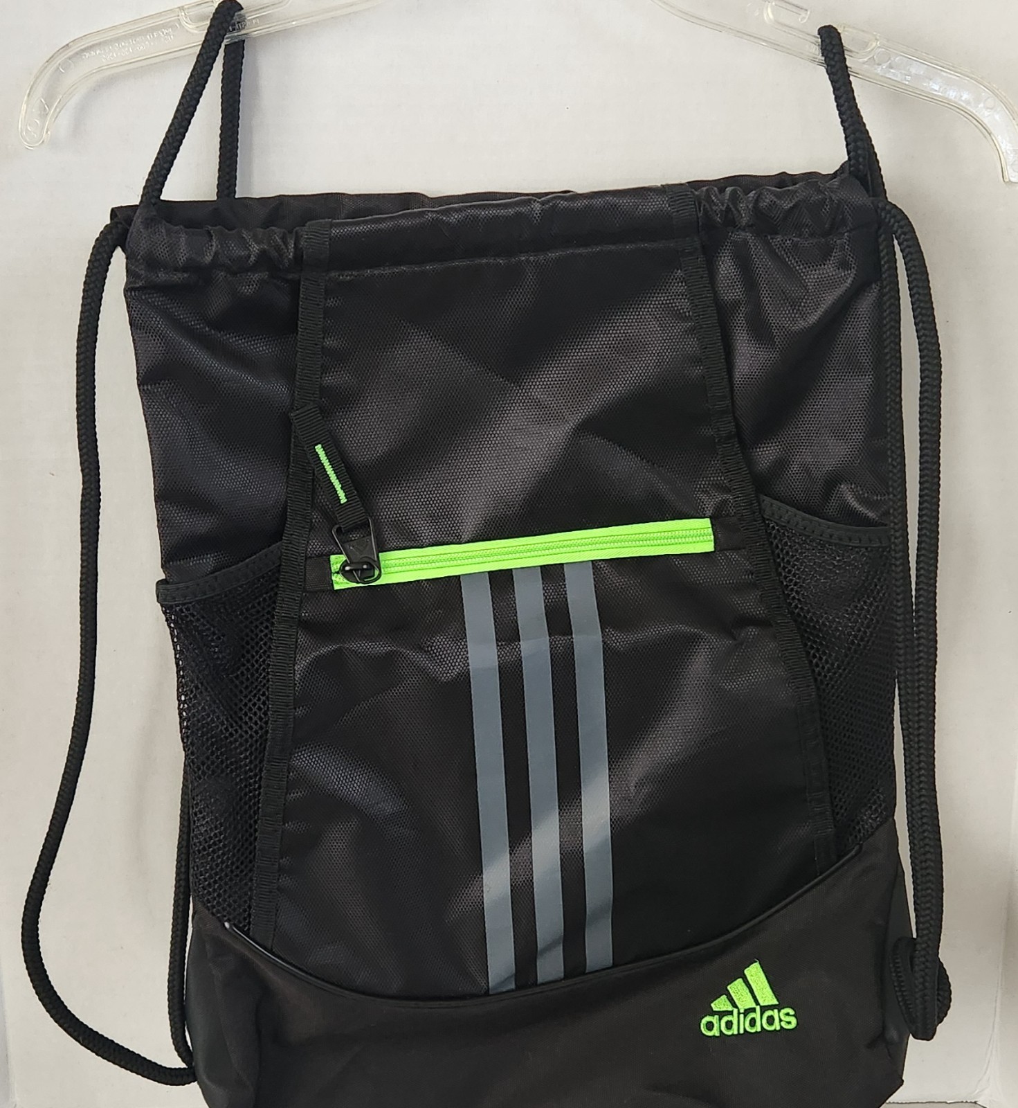 NEW ADIDAS Alliance II Sackpack 18″ Tall Drawstring Backpack Bag