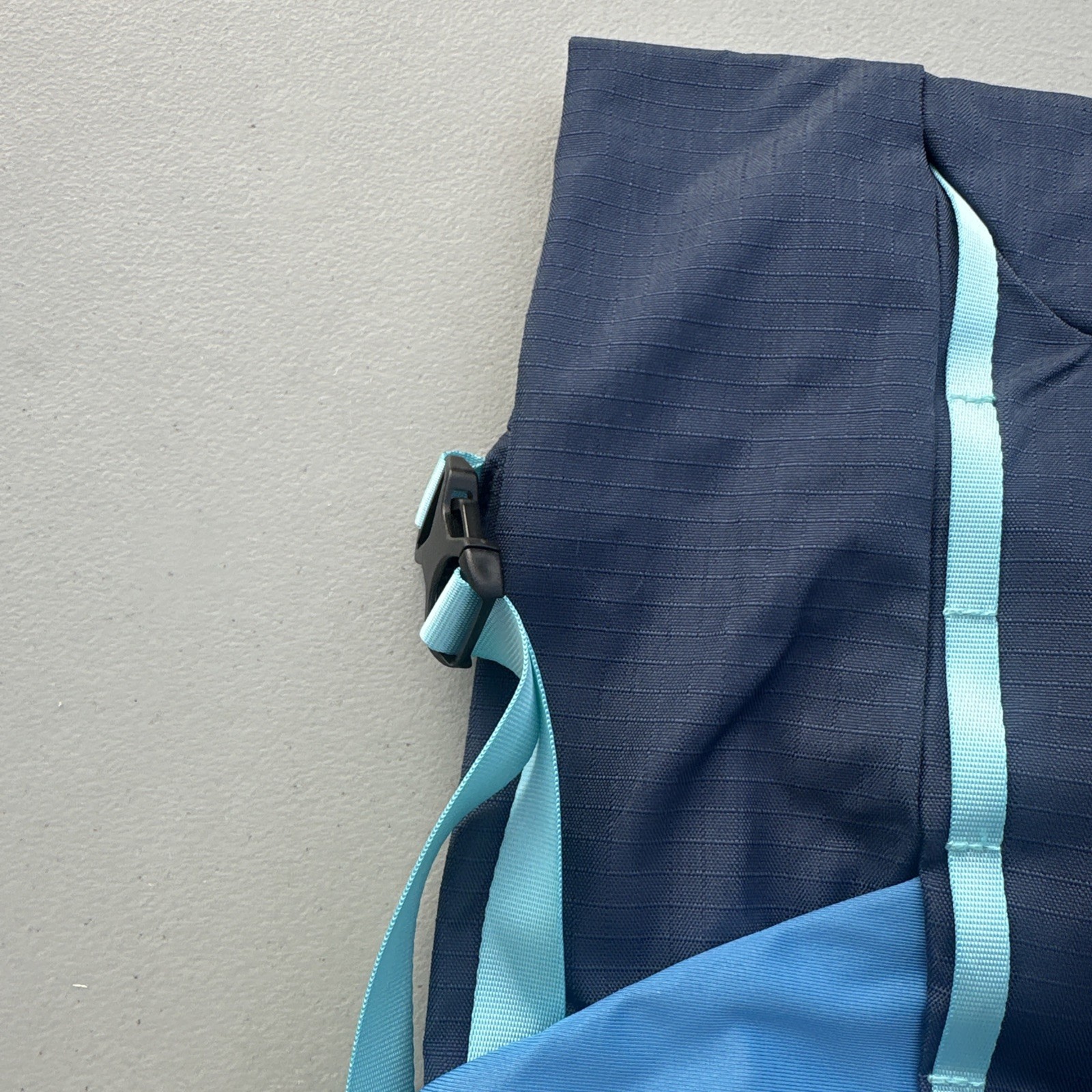 Hoka One Ocean Mist Blue Backpack Shoe Bag EUC No Tags Looks Unused