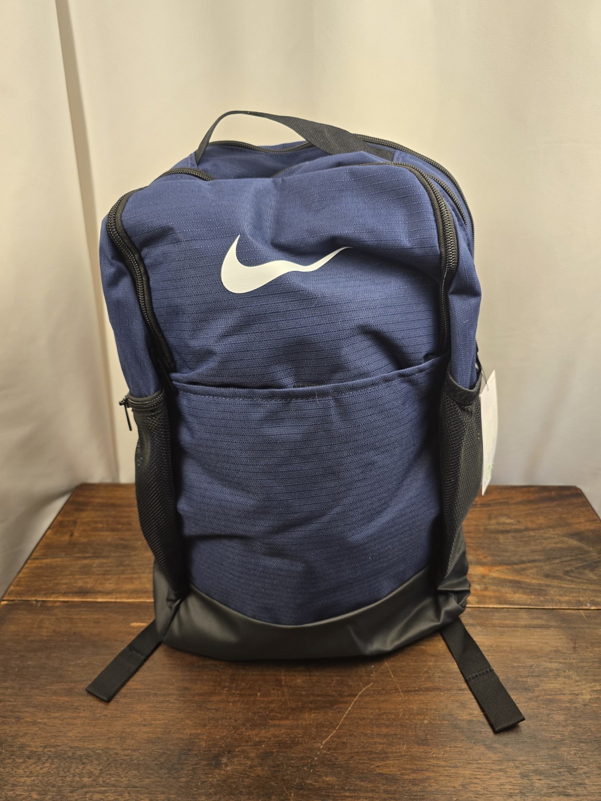NWT Nike Brasilia Blue Water Resistant Adjustable Straps Padded Straps Backpack