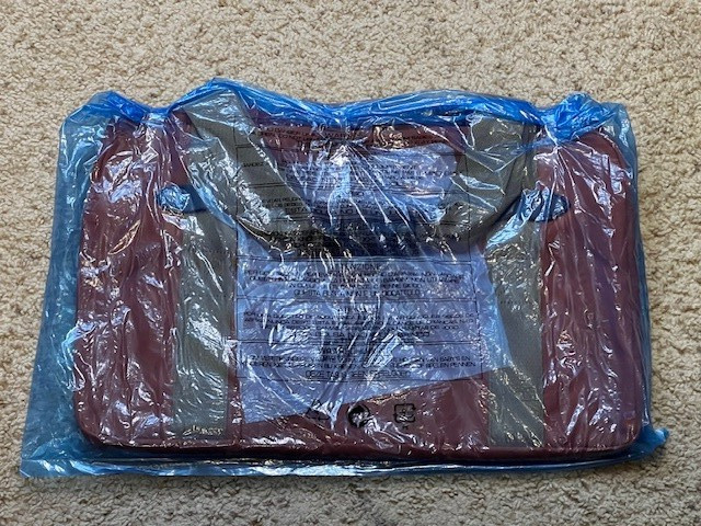 Filson Medium Tin Cloth Duffle Bag Rust Brown Red Brand New Tags NWT