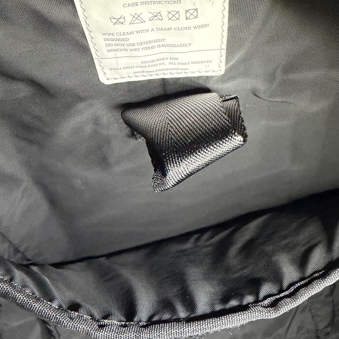 F/CE ReFIBER L Daypack Black Nylon Sustainable Backpack PC Sleeve Men Women