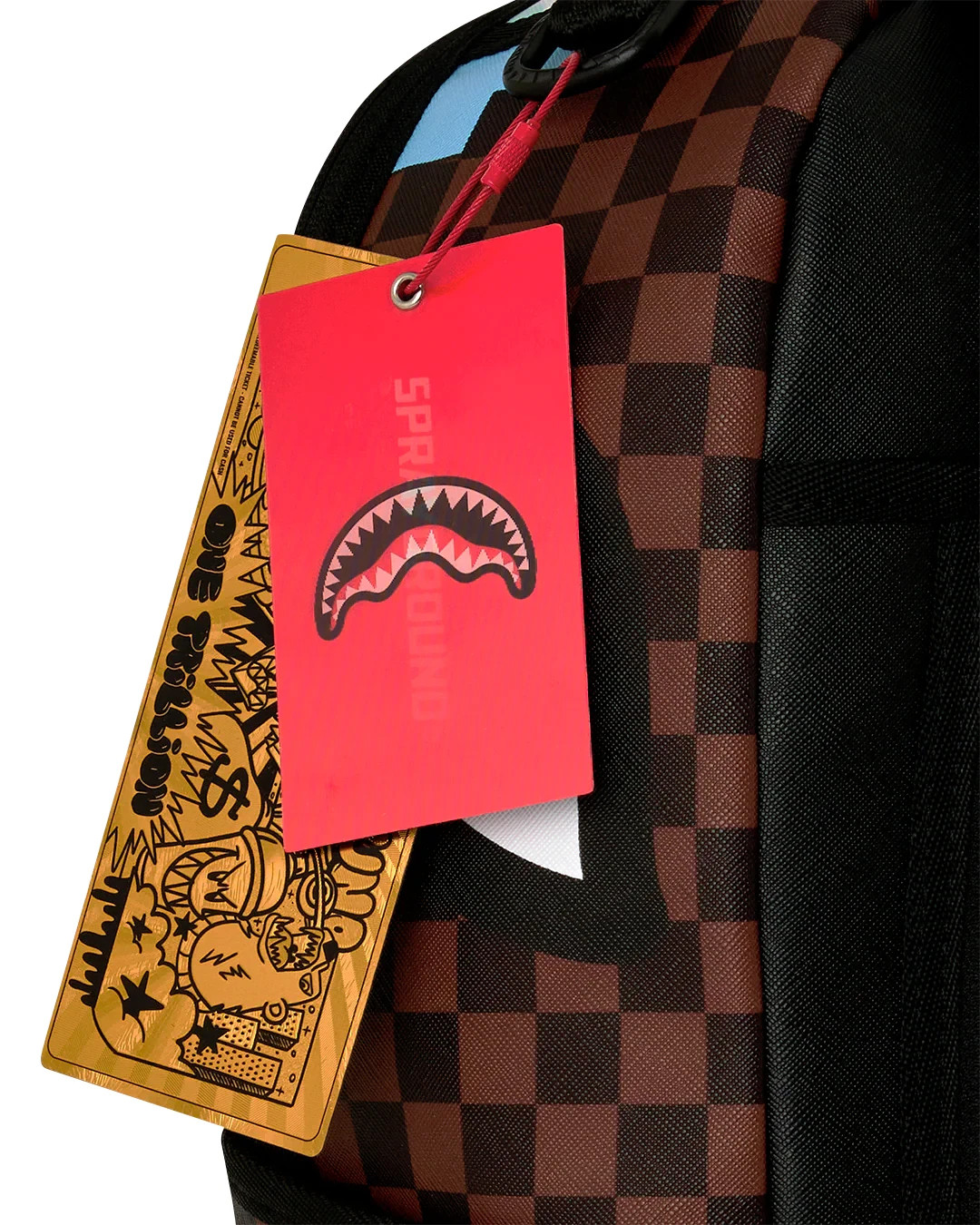 Sprayground Family Guy Peter Clumsy Backpack🔥Black Travel Bookbag School Bag