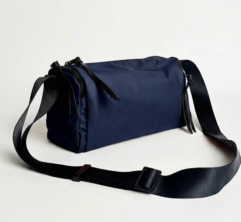 Men’s Navy Blue Crossbody Shoulder Bag Waterproof Messenger Sling Travel Bag