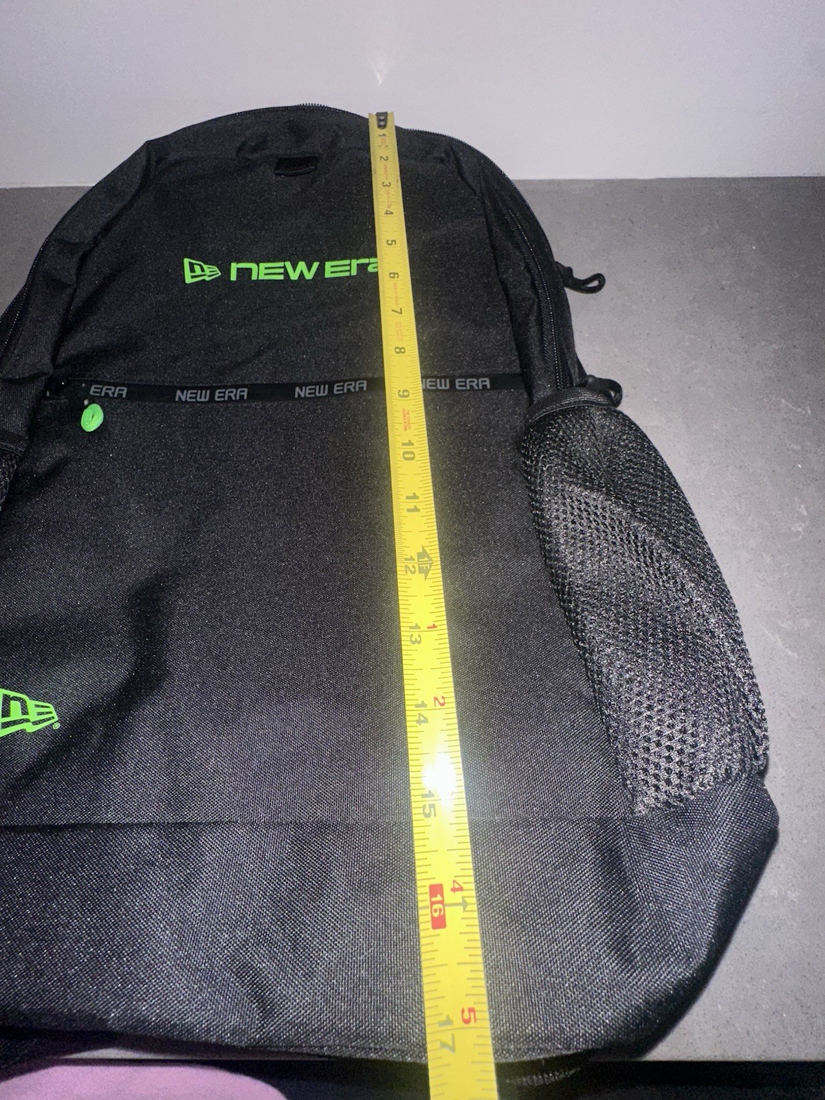 Black New Era Backpack