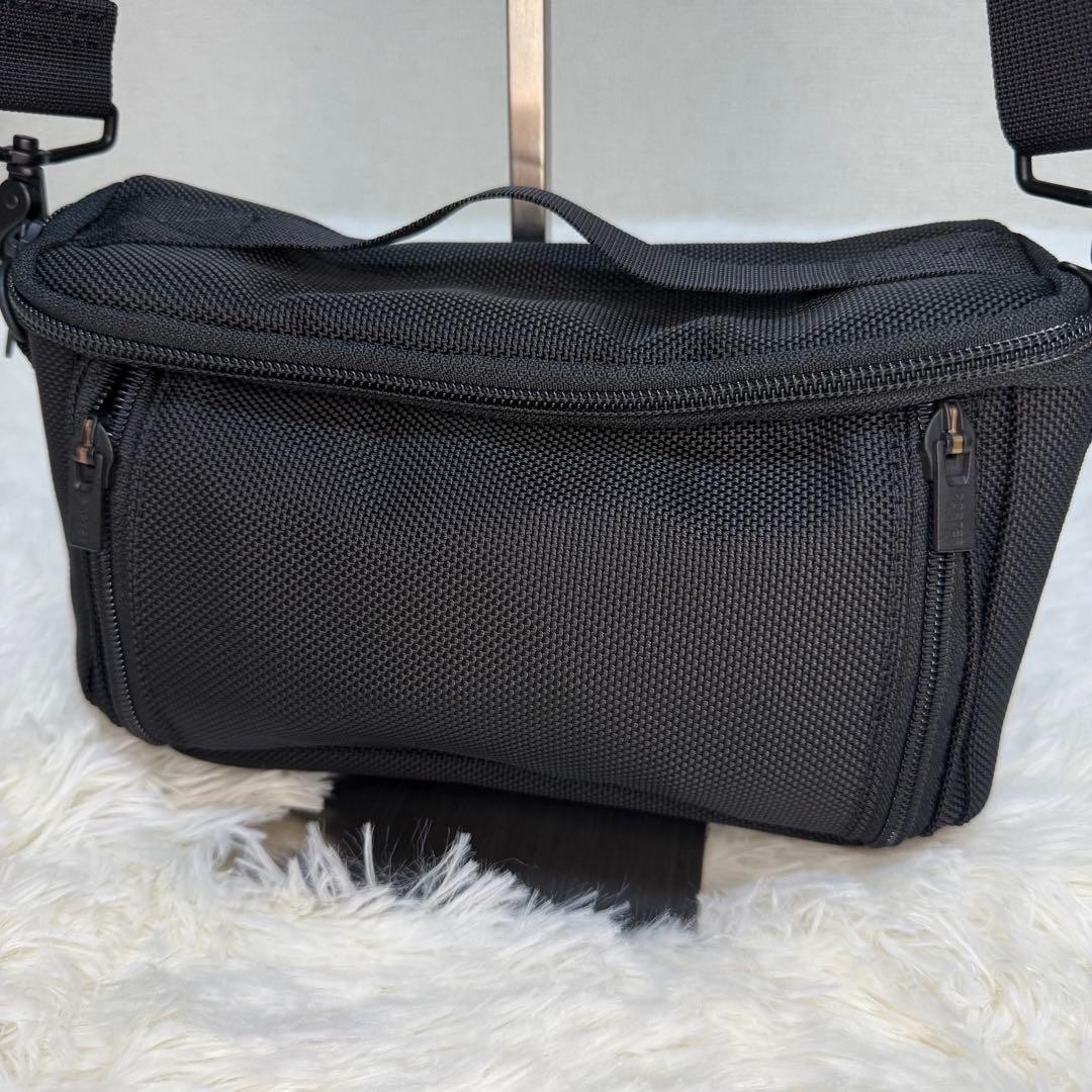 Authentic PORTER×SONY 2WAY Camera Bag Black Nylon 13cm x 23cm x 9cm Good Conditi