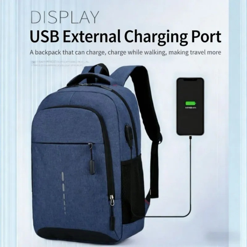Homefish Mens BackPack Large Capacity Simple Fashion Travel Female Student