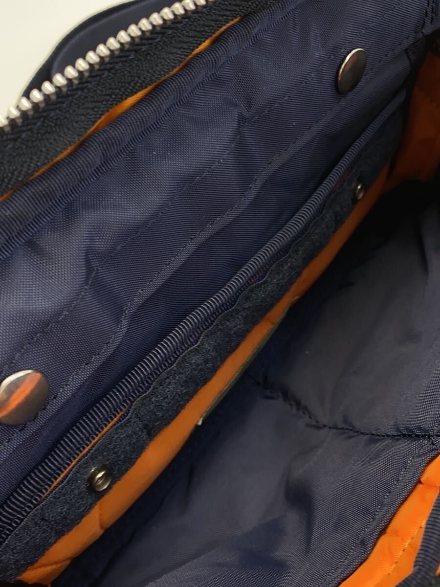 PORTER FORCE Shoulder Bag NVY Solid