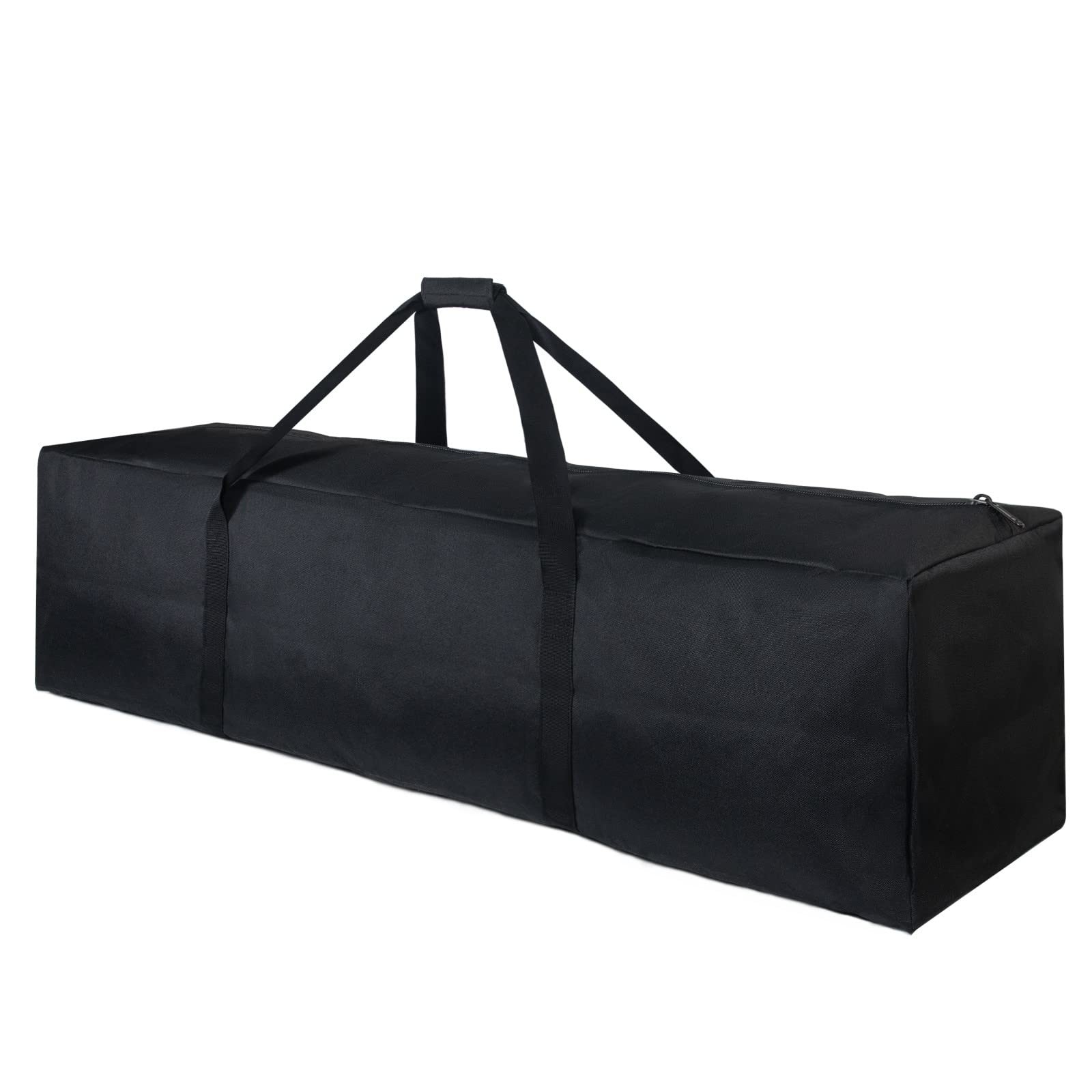 1-Pack 46 Inch Extra Large Zippered Duffel Bag for Travel Camping Sports Equi…
