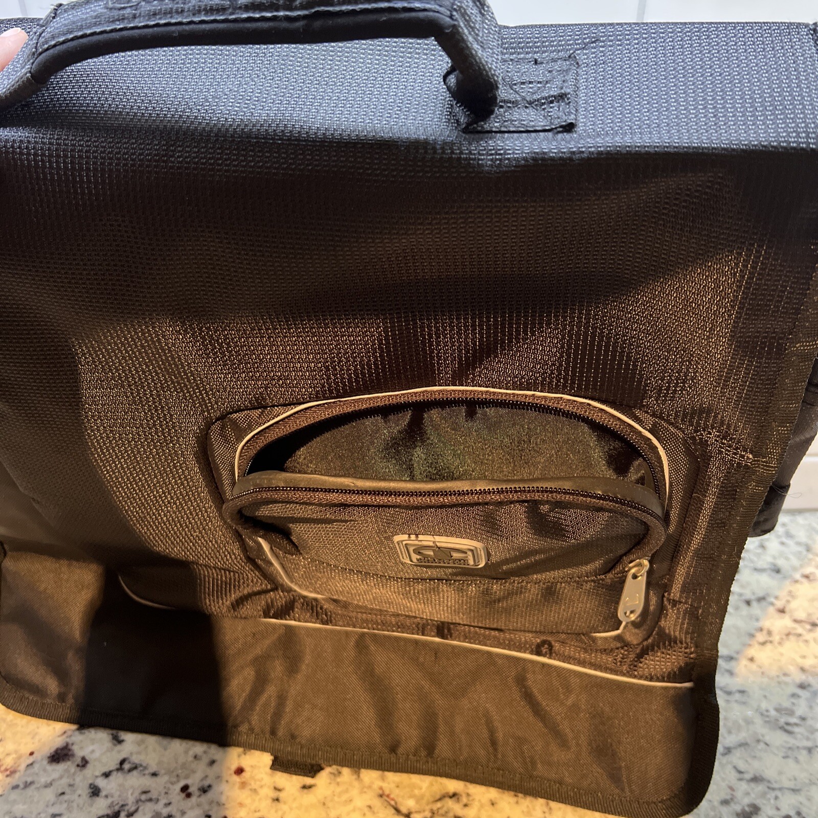Champion Messenger Laptop Bag Carrier, School Work Black In Gear Padded – NWOT