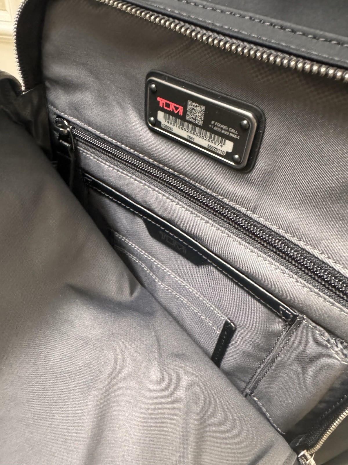 New With Tags – Tumi Harrison Bradner Black Backpack Rucksack Bag