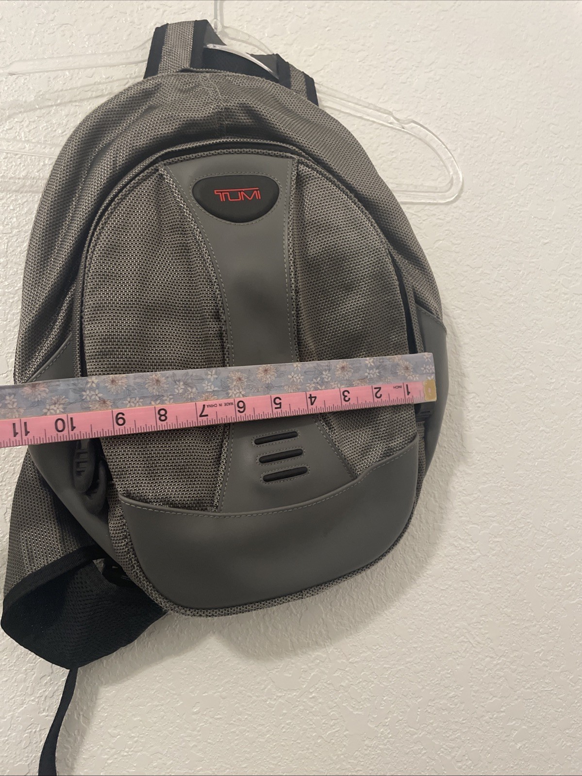 TUMI Tech Mens Womens Backpack Work Laptop Bag Nylon Fabric Travel Business Rare