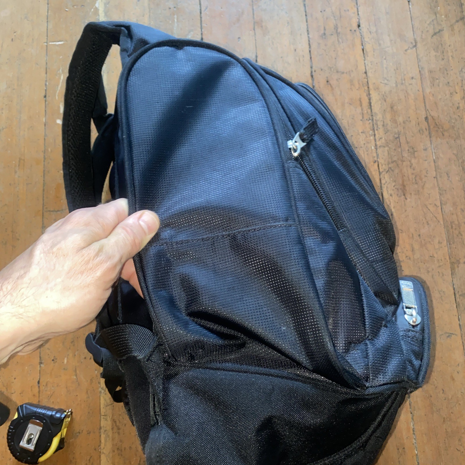 OGIO Backpack Cat Branded Techspace Black Laptop Metro Street