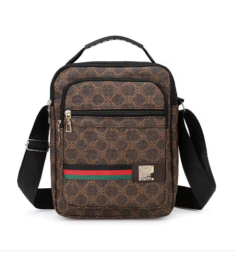 Crossbody Bag Men New Trendy Multi Layer Versatile Shoulder Handbag Casual