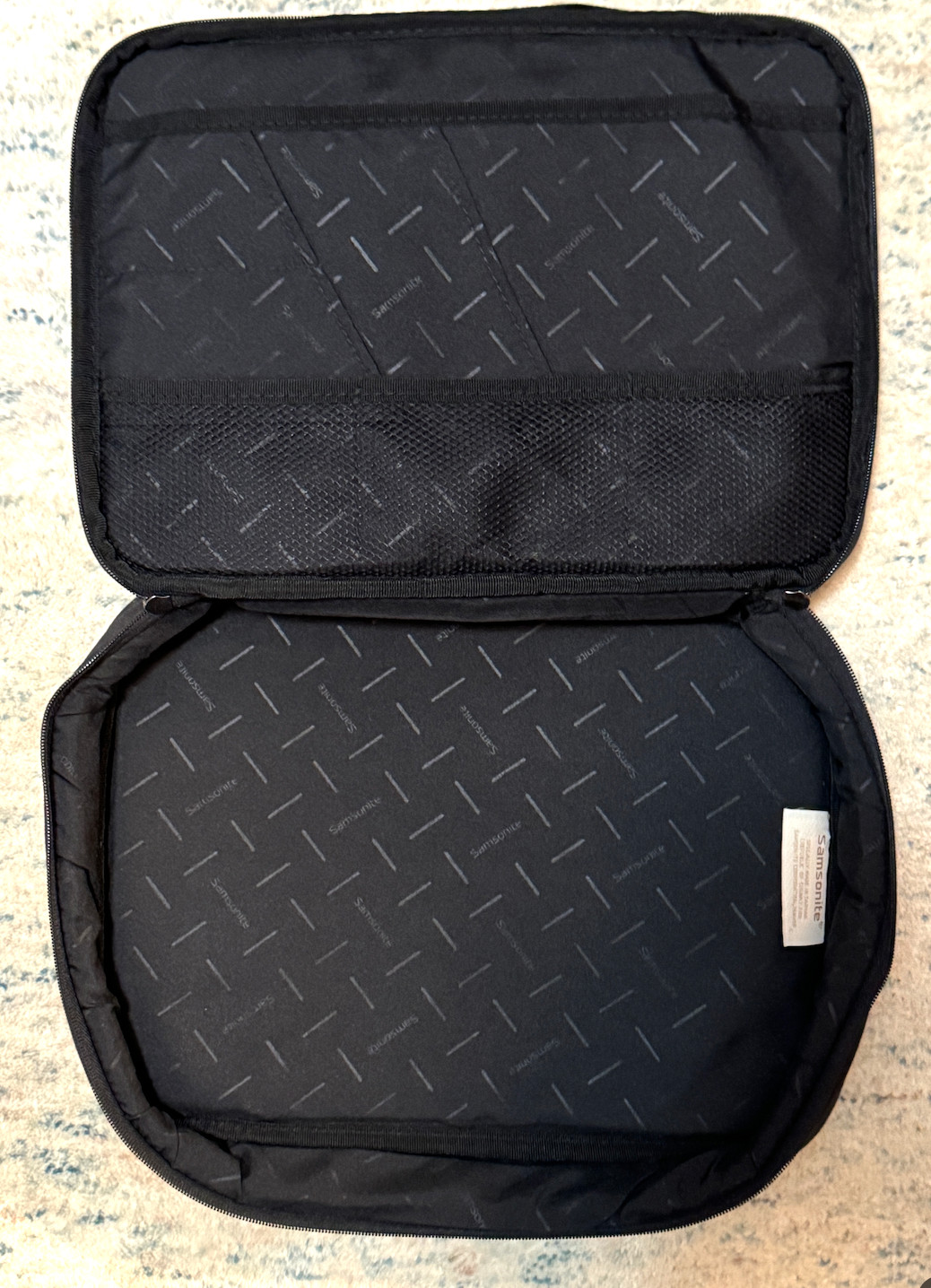 SAMSONITE LAPTOP COMPUTER CARRYING CASE TRAVEL BAG. BLACK
