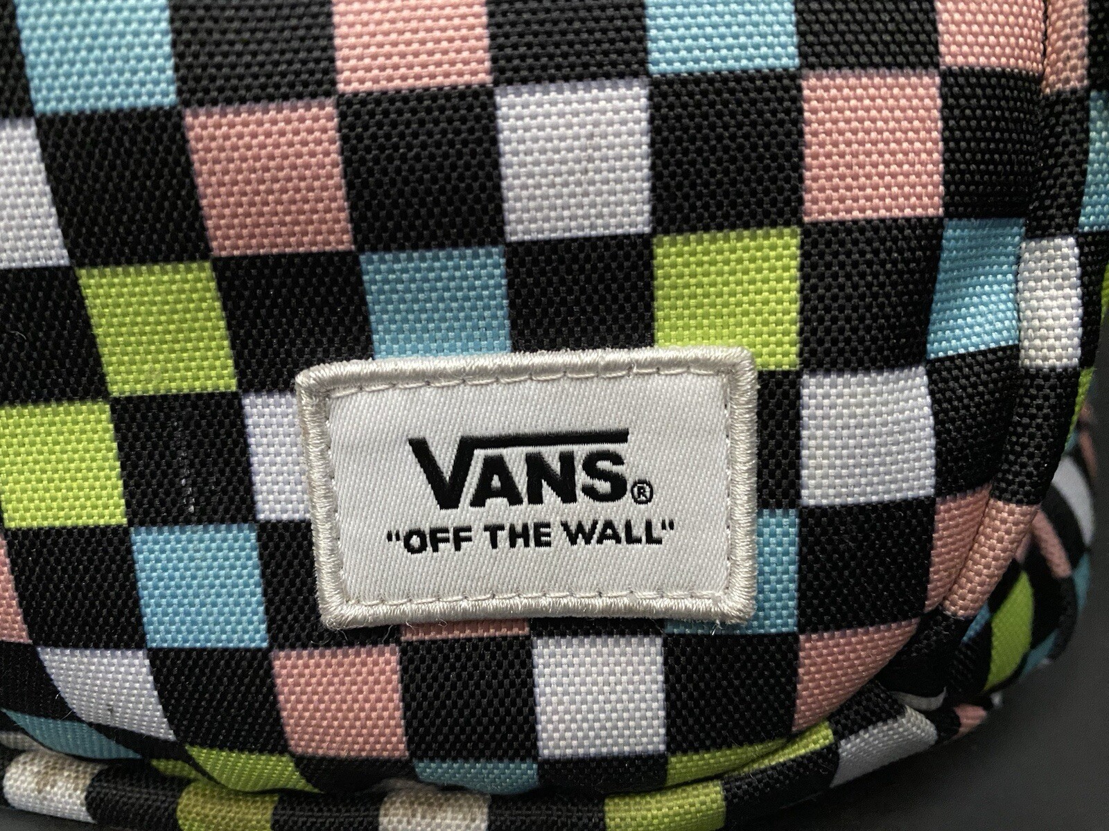 Vans Backpack – Multi Color Checkered – Vans Off The Wall