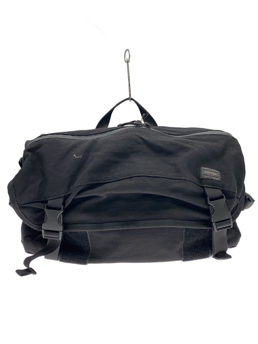 PORTER Shoulder Bag Nylon Black 15cm gusset 21cm height 42cm width