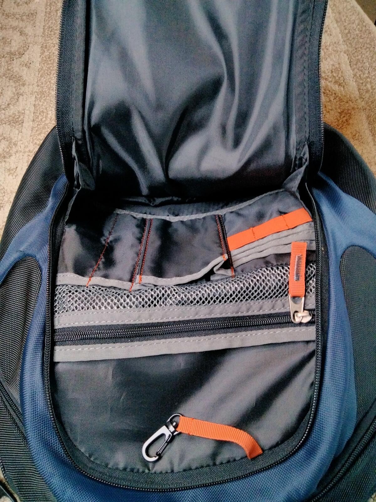 Samsonite Tectonic Laptop Backpack Black and Blue Medium