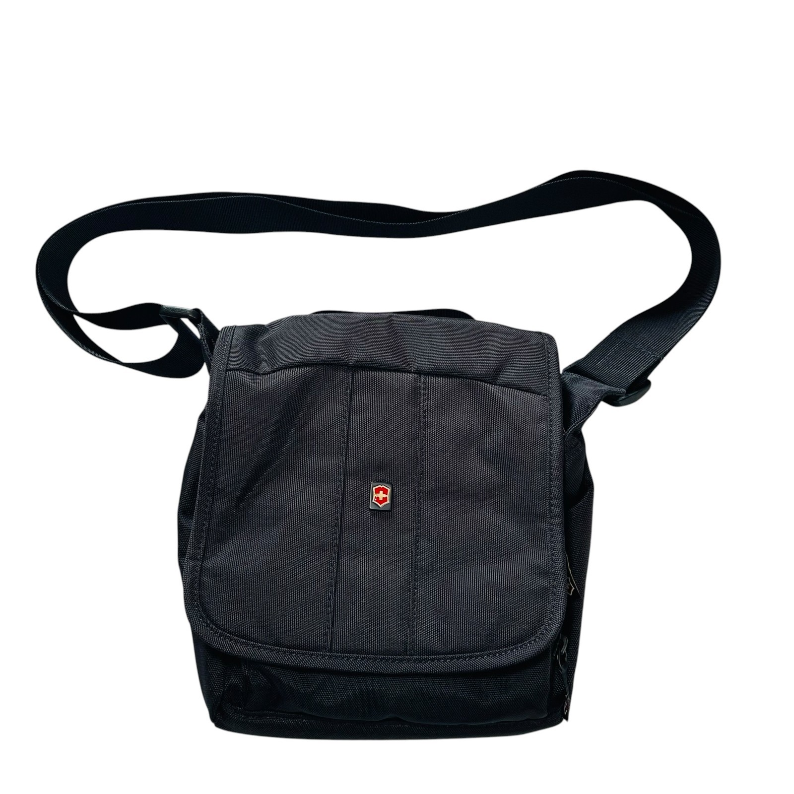 Victorinox Swiss Army 32781 Vertical Crossbody Travel Bag – Black – EDC Sling